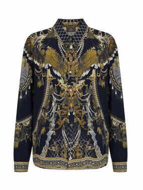 Camilla Collared Shirt Men's XXL Black